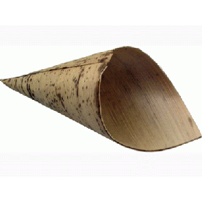 5" Biodegradable Bamboo Cone