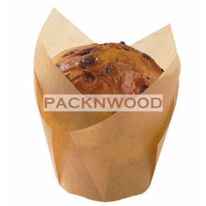 4 oz Golden Brown Tulip Baking Cups 