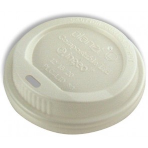 Planet+ 12 / 16 / 20 oz. Compostable Hot Cup Lid