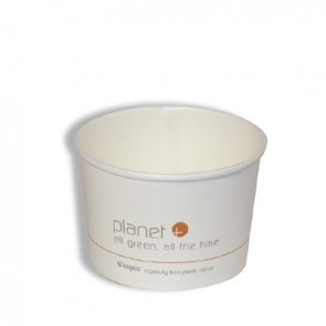 8 oz. Planet + Biodegradable Food Container / Soup Cup / Ice Cream Cup