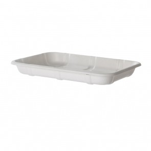 Compostable Sugarcane Meat and Produce Tray #2D