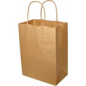 8" x 4.5" x 10" Duro Shopping Bag, 250 per Case