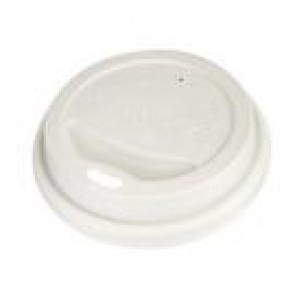 Compostable Lid for Vegware 10/12/16/20 oz. Hot Cup