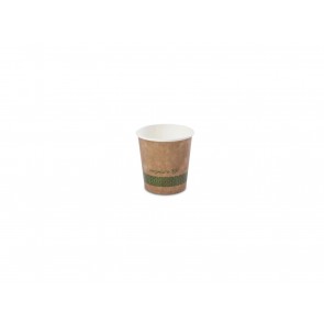 4 oz Kraft Compostable Hot Cup