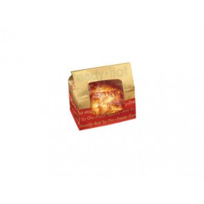 8 1/4" x 5 1/4" x 10 3/4" Large Natural Kraft Rotisserie Chicken Bags  