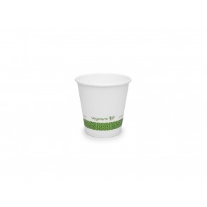 Compostable 4 oz. White Hot Cup 