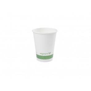 6oz White Compostable Hot Cup
