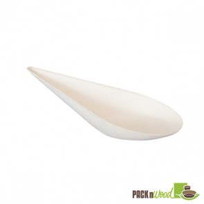 Bio 'n' Chic - Drop Shaped Sugarcane Dish - 4.1 x 1.9 in. 