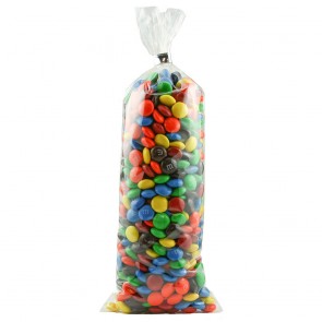 2-1/2" X 1-1/4" X 7-1/2" Biodegradable Gusseted Cellophane Bags