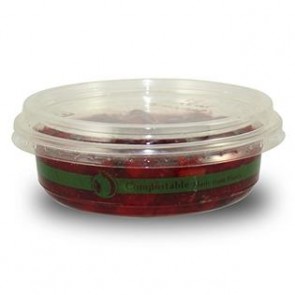 Lid for Biodegradable Round Deli Containers