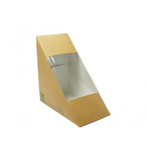 2.75" Kraft Sandwich Wedge