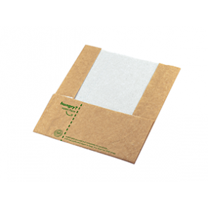  8 x 9" Hot & Crispy Compostable Pouch and Wrap
