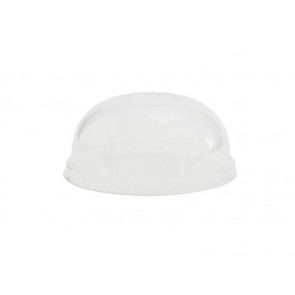 12-32 oz PLA Dome Lid Ice Cream / Frozen Yogurt 