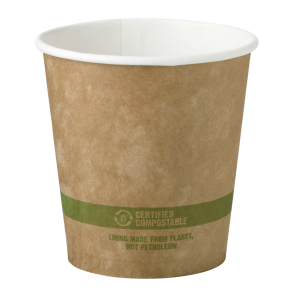 10 oz Disposable Kraft Paper Hot Cup