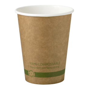 12 oz Disposable Kraft Paper Hot Cup