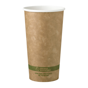20 oz Disposable Kraft Paper Hot Cup