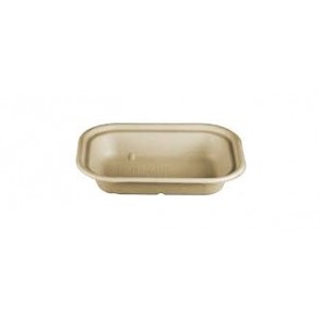 Compostable Wheatstraw Small Entree Tray