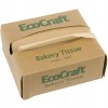 6" x 10.75" Natural Kraft Interfold Bakery Tissue