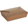 BioPlus EARTH Recycled Food Take Out Container #2,  7 3/4" x 5 1/2" x 1 7/8"