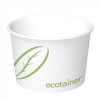 12 oz. Ecotainer Paper Soup / Food Containers, Compostable