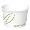 16 oz. Ecotainer Paper Soup / Food Containers, Compostable, Case of 500