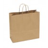 100% Recycled Paper Shopping Bags, 16" x 6" x 16"