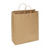 100% Recycled Paper Shopping Bags, 16" x 6" x 19"