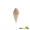 Mini Wooden Cones - 7 x 5.1 x 2.7 in.