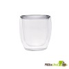 Double Wall Short Mini Glass - 2.5oz