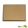 Kraft Cardboard Lid for 210WOODTRAY31 - 12.2 x 12.2 in.