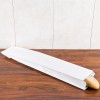 4 1/2" x 2 1/2" x 28" White Baguette Bag 