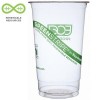 32oz Biodegradable Corn Plastic Cold Cups 
