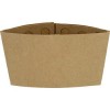 Ecotainer 100% Recycled Kraft Coffee Sleeve, Recyclable / Compostable, Blank