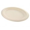 7" Round Bagasse Plate