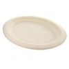 9" Round Bagasse Plate