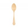 7.9" Disposable Biodegradable Fancy Birch Spoon