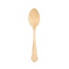 7.9" Disposable Biodegradable Fancy Birch Spoon