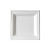 6" Premium Sugarcane Biodegradable Square Plates