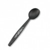 Black CPLA Compostable Spoon