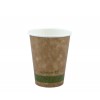 10 oz. Kraft Compostable Hot Cup