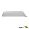 Clear Recyclable Lid for Rectangular Samurai - Wooden Tray - 8.4 x 3.3 x 1.1 in.