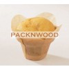 4 oz Golden Brown Lotus Baking Cups 3.25 x 1.7"  