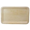 16" x 10" Compostable Catering Rectangle Palm Tray