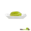 "Eco-Design" Sugarcane Plate - 6.6 x 5.1 in.