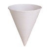 4 oz. Solo Bare Biodegradable Paper Water Cone Cold Cups 
