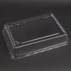 9" x 13" x 2.25" Clear OPS Quarter Sheet Pan Lid
