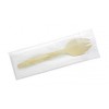6" Medium Weight Biodegradable Spork and Napkin Kit