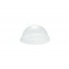 9-24 oz PLA Dome Lid C-Hole 