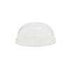 12-32 oz PLA Dome Lid Ice Cream / Frozen Yogurt 