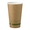 16 oz Disposable Kraft Paper Hot Cup